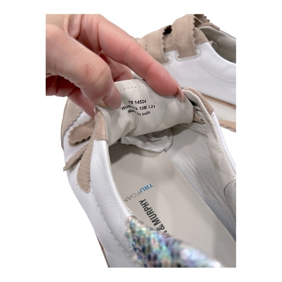 JOHNSTON & MURPHY Callie Tri-Strap Sneakers size 10 M - Picture 8 of 10